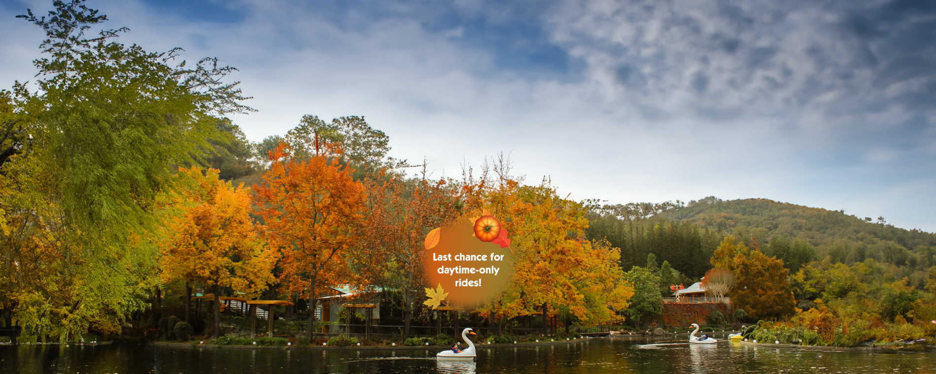 Fall season at Gilroy Gardens