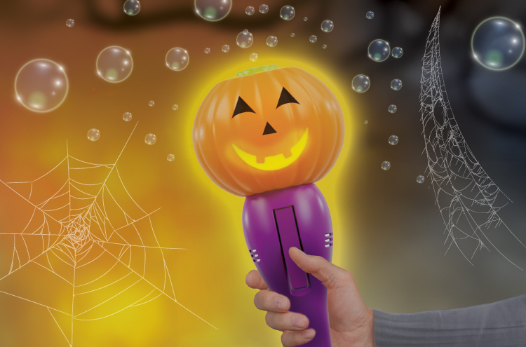 Pumpkin Bubble Wand